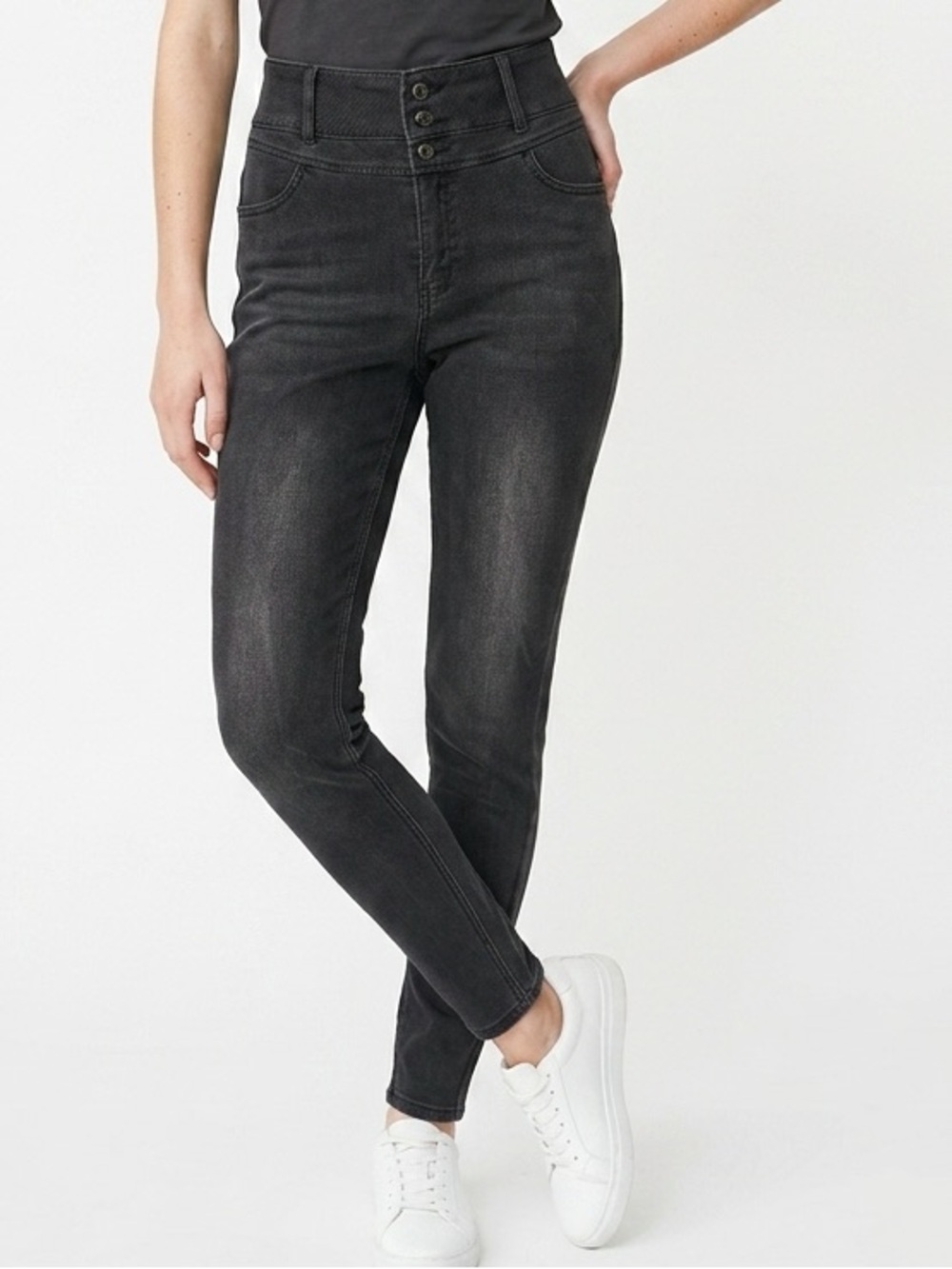 HALARA | NEW High-Waist Black Skinny Leg Jeans Women’s Size Medium Regular